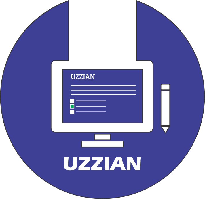 Logo Uzzian platform ujian online